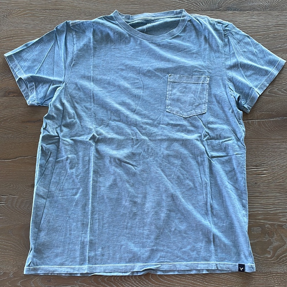 Men’s American Eagle Short Sleeved Pocket Tee | Large Tall